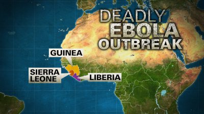 Ebola Outbreak Map