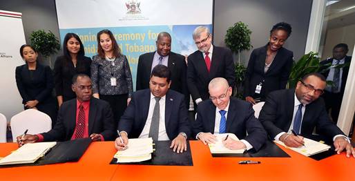 Signing more deepwater Production Sharing Contracts