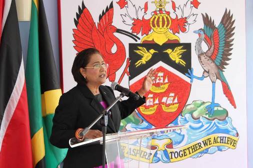 The Honourable Kamla Persad-Bissessar, SC, MP, Prime Minister of the Republic of Trinidad and Tobago