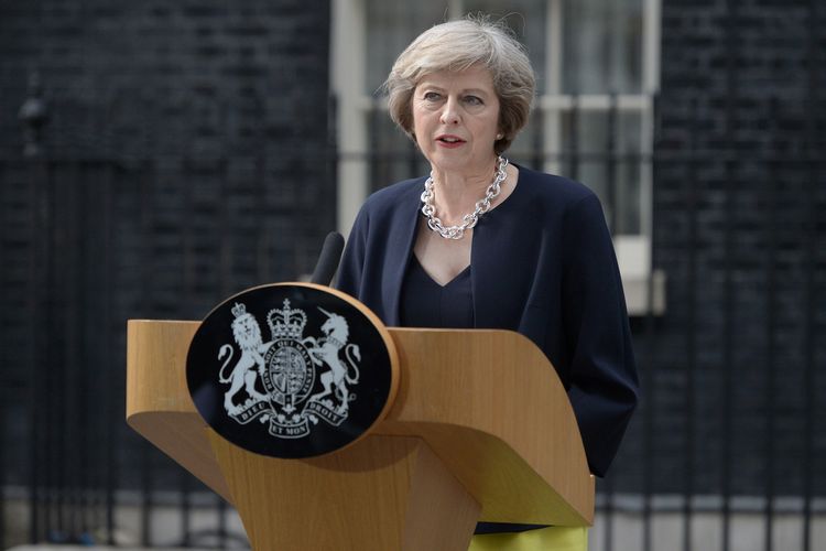 U.K. PM Theresa May Pledges Photo Courtesy: www.bloomberg.com 
